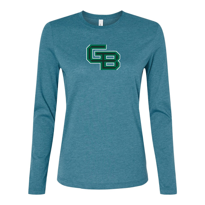 BELLA CANVAS Women’s Wisconsin Green Bay Phoenix Jersey Long Sleeve Tee